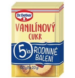 detail Dr.Oetker Cukr vanilínový 5x20g