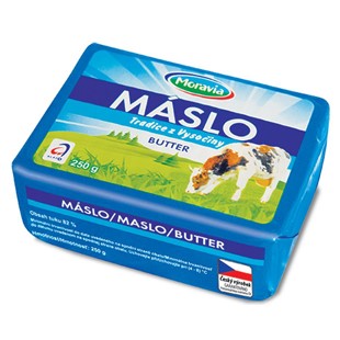 detail Moravia Máslo 40x250g