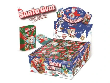 detail Bubble gum stick 35g x 18 - Santa