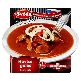 detail Švéda Hovězí guláš 320g