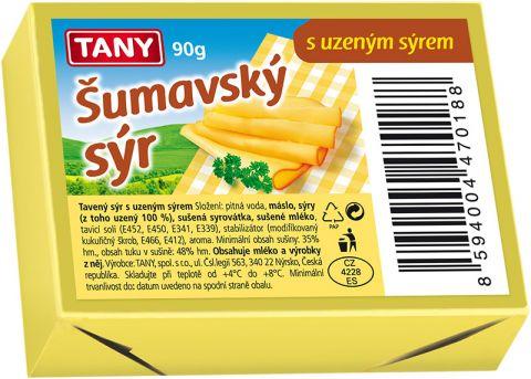 chi tiết Tany - Šumavský sýr 90g uzený