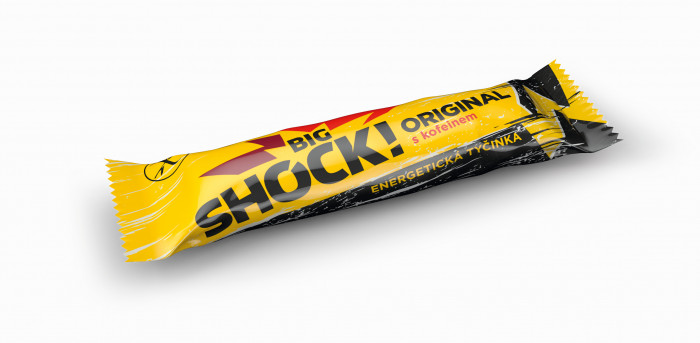 detail Big Shock! 65g Original s kofeinem