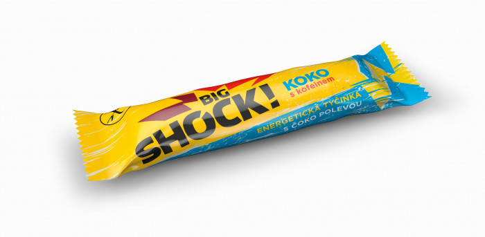 detail Big Shock! 55g Koko s kofeinem