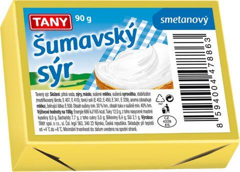 detail Tany - Šumavský sýr 90g Smetana