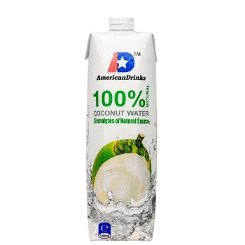 detail American 100% Coconut water 1L