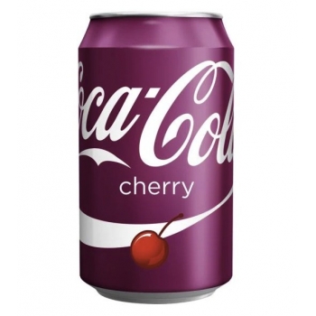 detail Coca cola EU 330ml Cherry (lon lun)