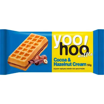 detail Yoohoo! Vafle kakao+lískový oříšek 50g
