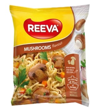 chi tiết Reeva instantní nudle 85g x 20 houbovou