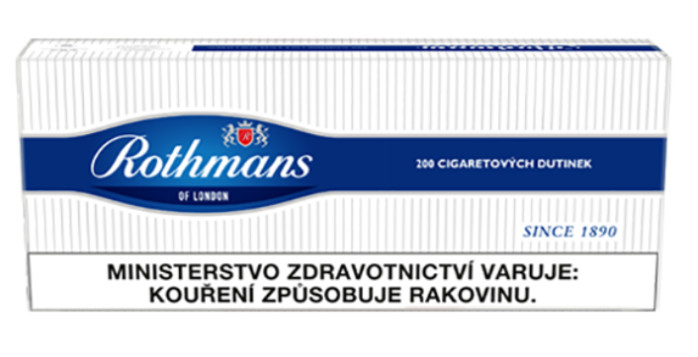 detail DUTINKY ROTHMANS BLUE TUBES 200
