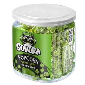 chi tiết Sovora Popcorn tube 70g Apple