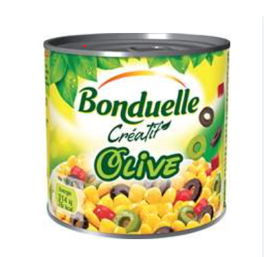 detail Bonduelle Creatif 425ml olive