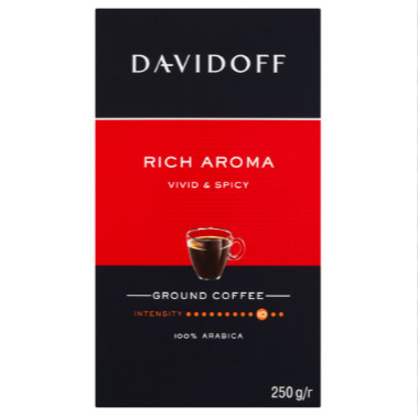 chi tiết Davidoff 250g Rich Aroma - 12ks/kart