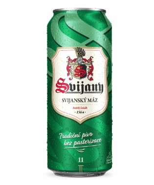 chi tiết Svijany 0,5L plech Svijánský Máz