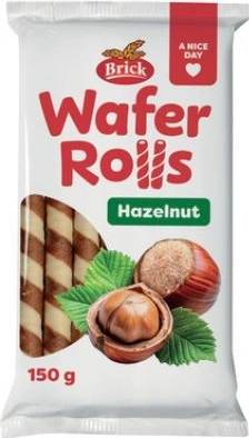 detail Brick trubicky 150g Hazelnut