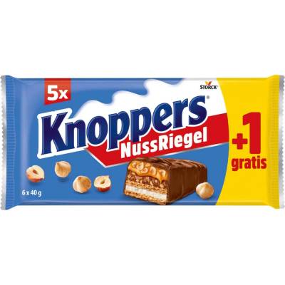 chi tiết Knoppers 5x40g NussRiegel
