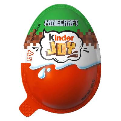 chi tiết Kinder Joy 20g Minicraft - 36ks/kart