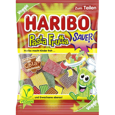 chi tiết Haribo 160g Pasta Fruita