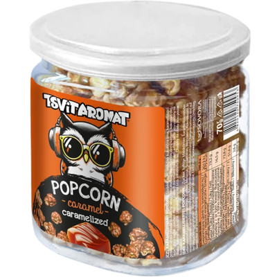 chi tiết Sovora Popcorn tube 70g Caramel