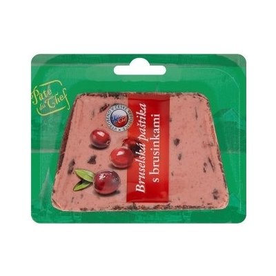 detail PateDuChef bruselská paštika brusinky 125g