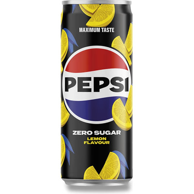 chi tiết Pepsi 330ml plech CZ - Lemon Zero