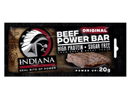 detail Jerky Indiana 20g Beef power bar Original