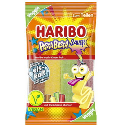 detail Haribo 160g Pasta Basta sauer