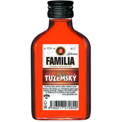 chi tiết Familia 0,2L Rum tuzemsk 37,5%