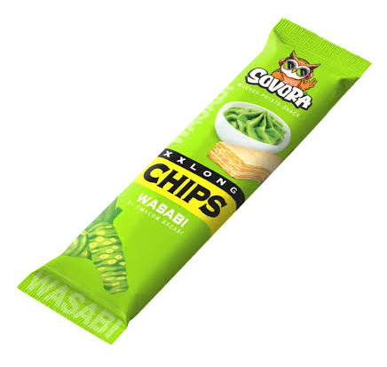 chi tiết Sovora Long Chips 70g Wasabi