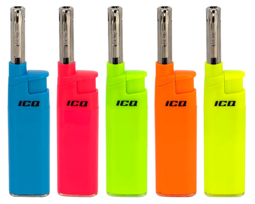 chi tiết ALZZIN-09119 Domácnostní zapalovač ICQ XHG-9088 Neon HC5- 25/BAL
