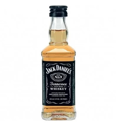 chi tiết Jack Daniels 40% 0,05L mini