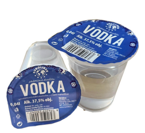 chi tiết Euroliker Vodka 37,5% 0,04L