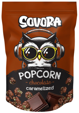 detail Sovora Popcorn sáček 90g Chocolate
