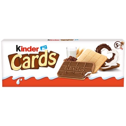 chi tiết Kinder Cards 128g
