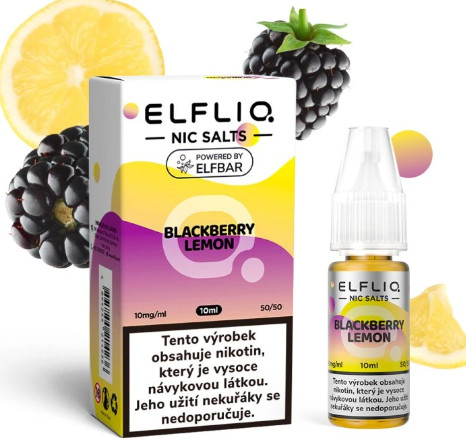 detail ELFLIQ 20MG BLACKBERRY LEMON 10ML