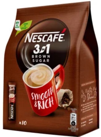 chi tiết Nescafe 3in1 Brown sugar 10x16,5g