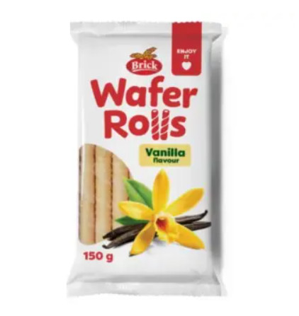 detail Brick trubicky 150g vanilka