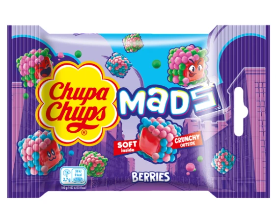 detail Chupa Chups Mads 45g Berries