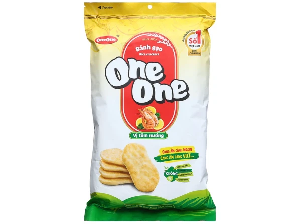 detail One One banh gao vi tom nuong 150g