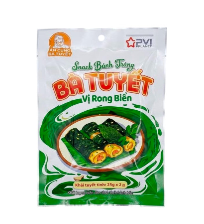 detail Ba Tuyet - Banh trang 25g vi rong bien