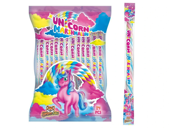 chi tiết JF Unicorn marshmallow 20g x 24