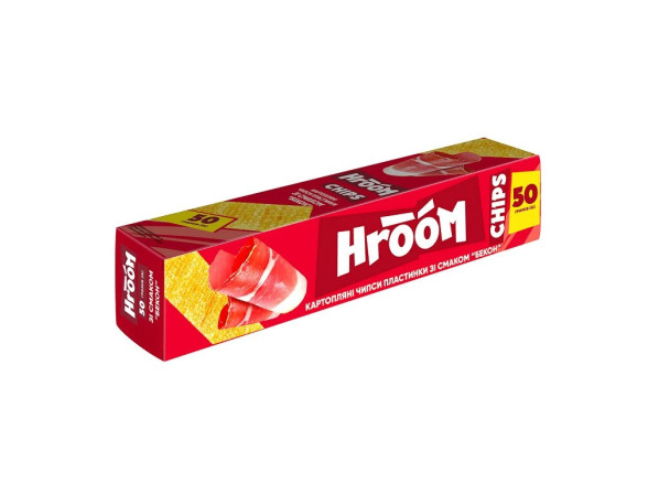 detail Hroom chips Slanina 50g (1/56kus)