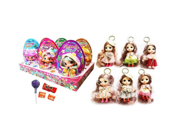 chi tiết Vajíčko XXXL - TRENDY GIRL plastic 25g x 6