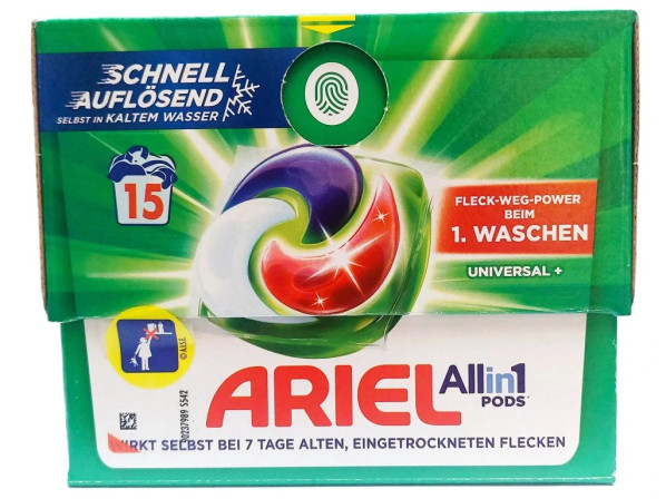 detail Ariel 3in1 Original 295,5g (15 x 19,7g)