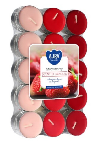 detail AURA Svíčka Rose 30ks