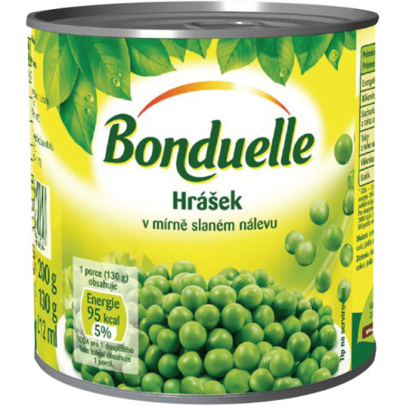 detail Bonduelle 200g Hrášek jemný