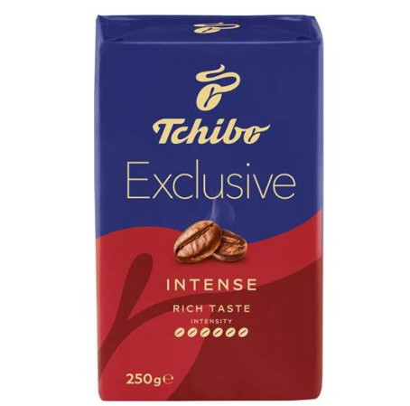 chi tiết Tchibo Exclusive 250g intense mletá káva