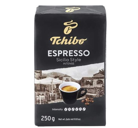 chi tiết Tchibo 250g Espresso Sicilia