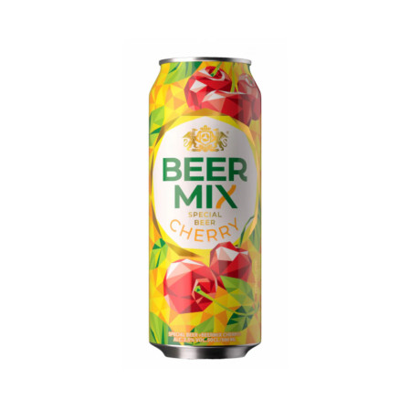detail Beermix 500ml plech - Višeň