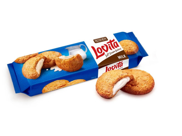 chi tiết Roshen Lovita 127g Milk