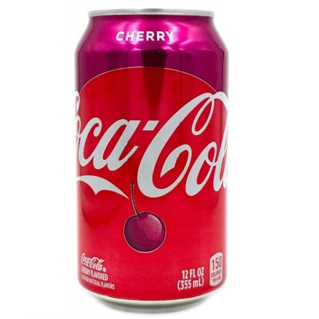 chi tiết Coca USA 355ml Cherry